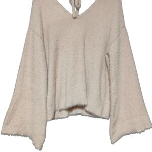 Free Press Cream Pink Women's Sweater Size Small